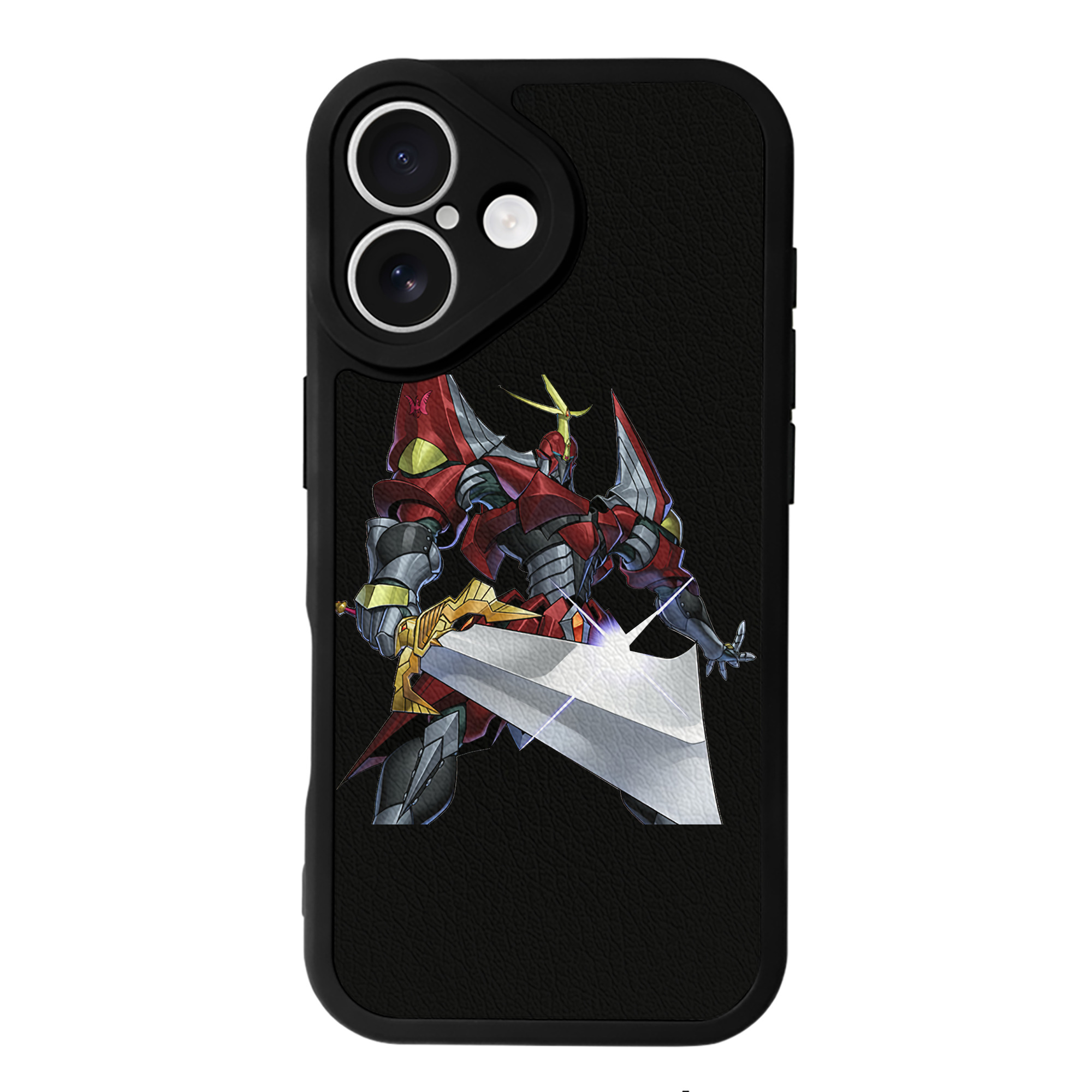 （画像用） 遊☆戯☆王 Yu-Gi-Oh! 【iPhone 16シリーズ対応】シリコンスマホケース（レザー調） 材質：シリコン